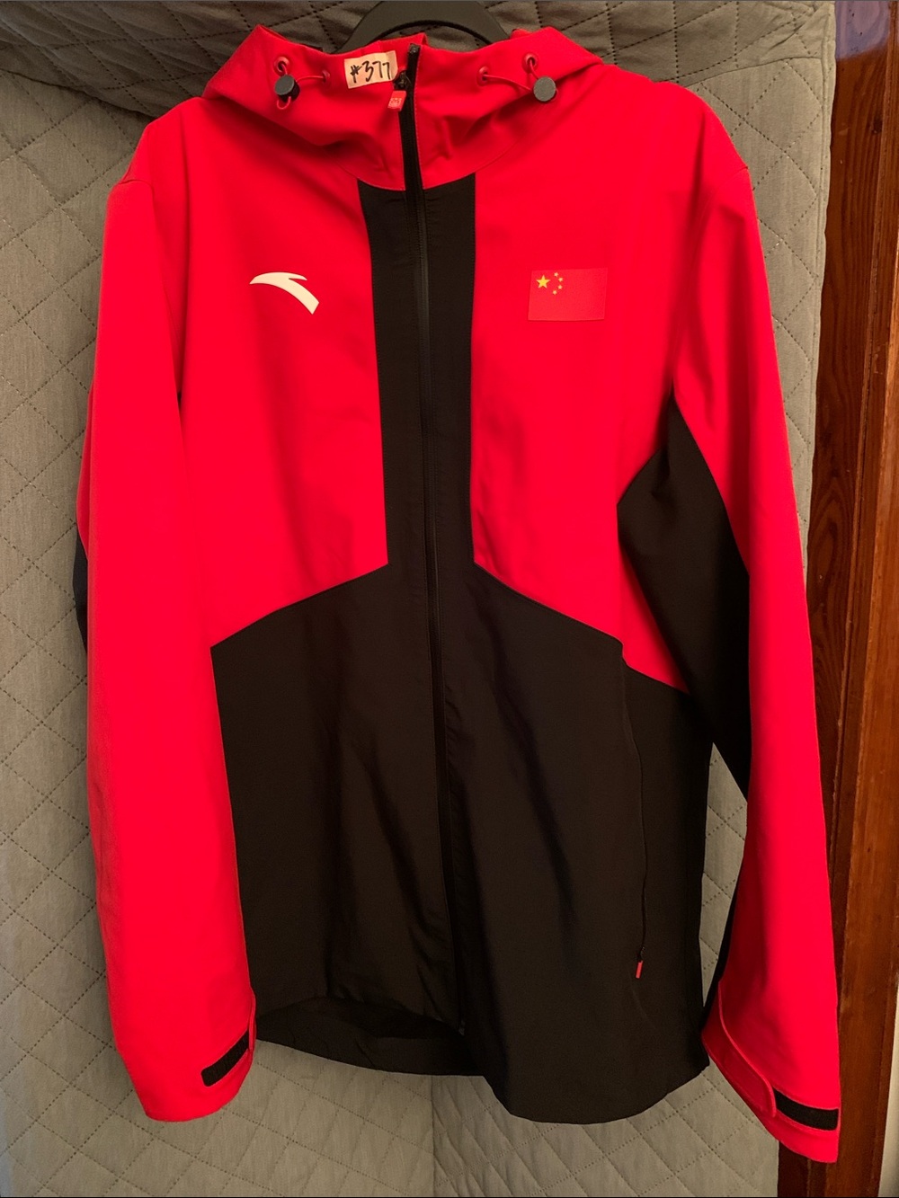 #49 Red CHINA Raincoat
